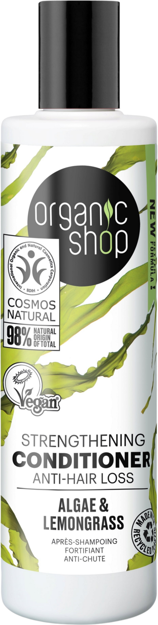 Organic Shop Strenghtening Conditioner Algae & Lemongrass - 280 ml