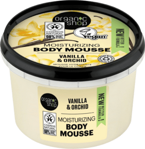 Organic Shop Moisturizing Body Mousse Vanilla & Orchid - 250 ml