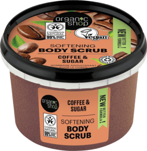 Organic Shop Softening Body Scrub Coffee & Sugar - 250 ml