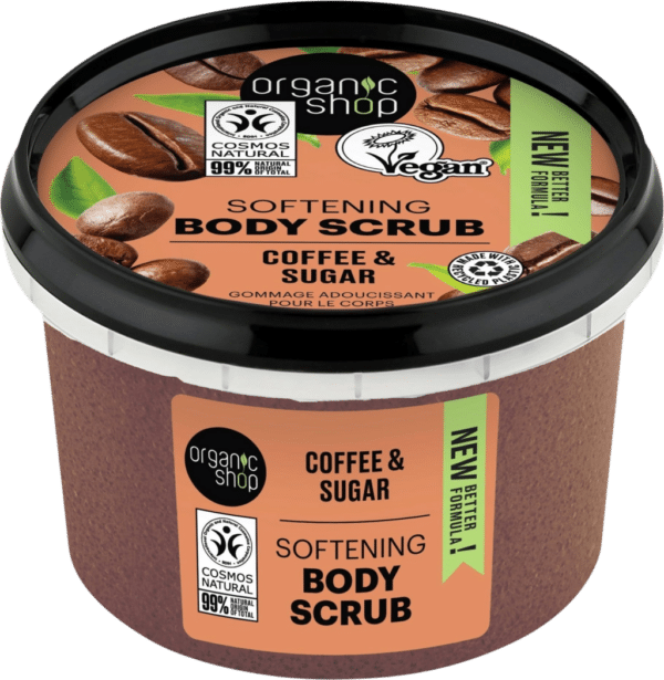 Organic Shop Softening Body Scrub Coffee & Sugar - 250 ml