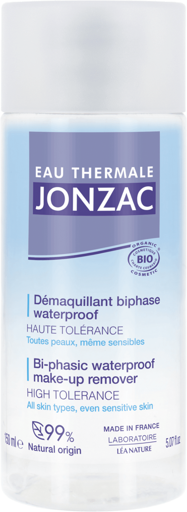 Eau Thermale JONZAC Bi-Phasic Waterproof Make-up Remover - 150 ml