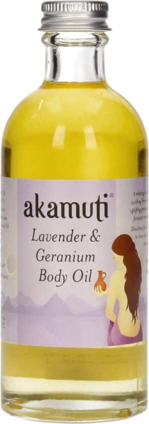 akamuti Lavender & Geranium Body Oil - 100 ml