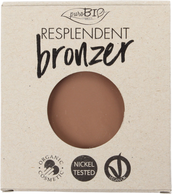 puroBIO cosmetics Resplendent Bronzer REFILL - 03 Beigebraun Refill