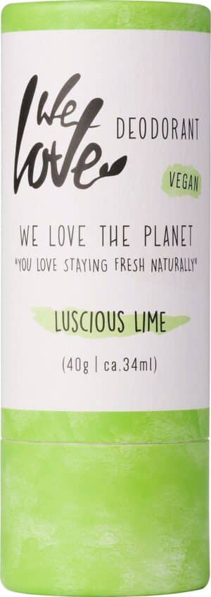 We Love The Planet Luscious Lime Deodorant - Deo-Stick 40 g