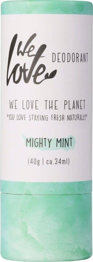 We Love The Planet Mighty Mint Deo - Deo-Stick 40 g