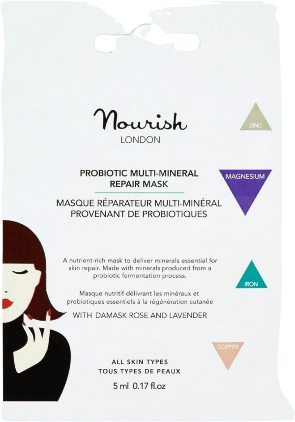 Nourish London Probiotic Multi-Mineral Repair Mask - 5 ml