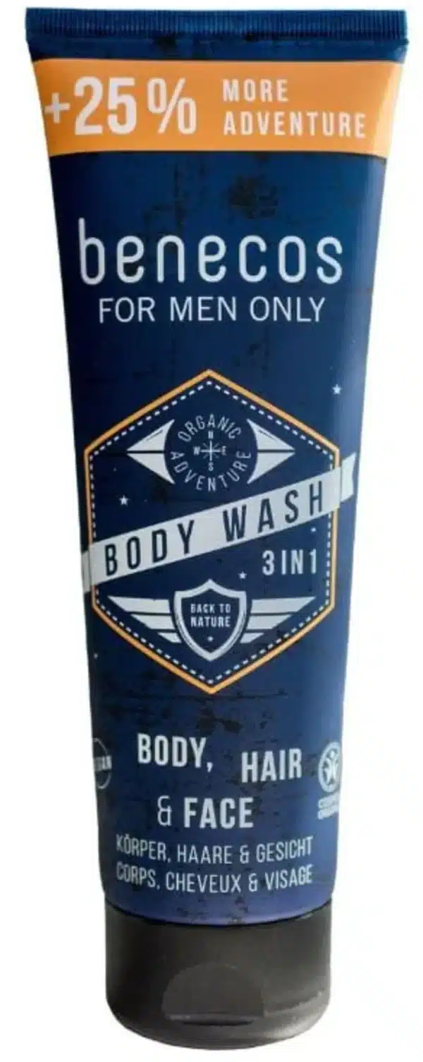 benecos for men only 3in1 Body Wash - 250 ml