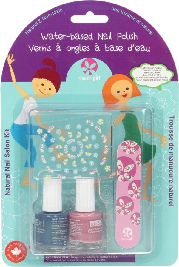 Suncoatgirl Natural Nail Salon Kit Little Mermaid - 1 Stk.