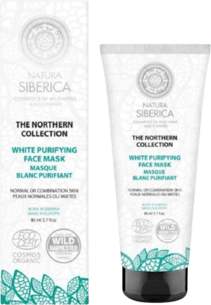 Natura Siberica White Purifying Face Mask - 80 ml