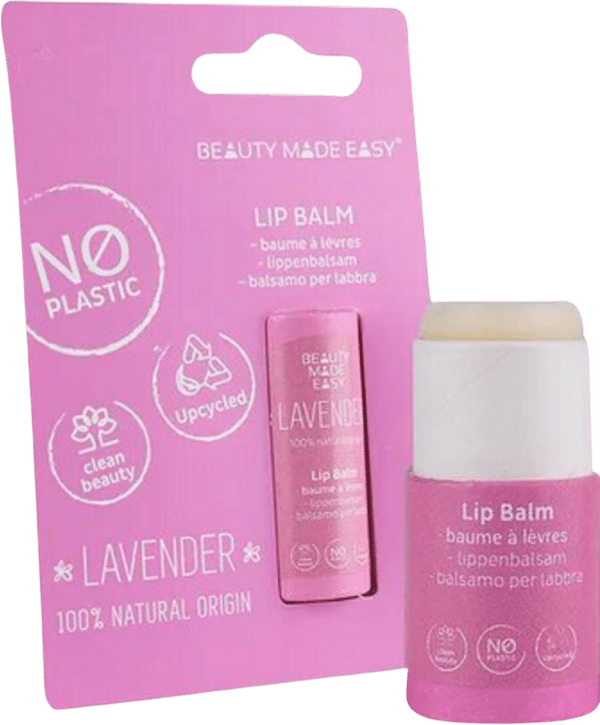 BEAUTY MADE EASY Paper Tube Lip Balm - Lavender