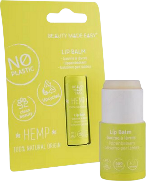 BEAUTY MADE EASY Paper Tube Lip Balm - Hemp