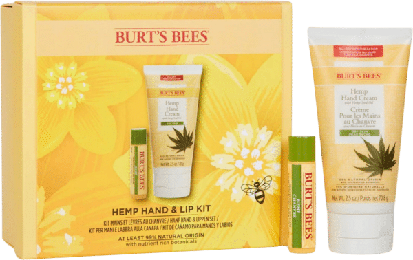 Burt's Bees Hemp Hand & Lip Kit - 1 Set