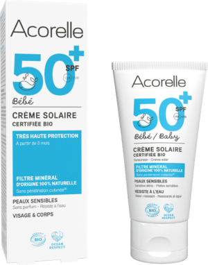 Acorelle Baby Sonnencreme LSF 50+ ohne Duft - 50 ml