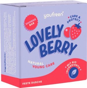 youfreen Feste Dusche lovely berry - 75 g