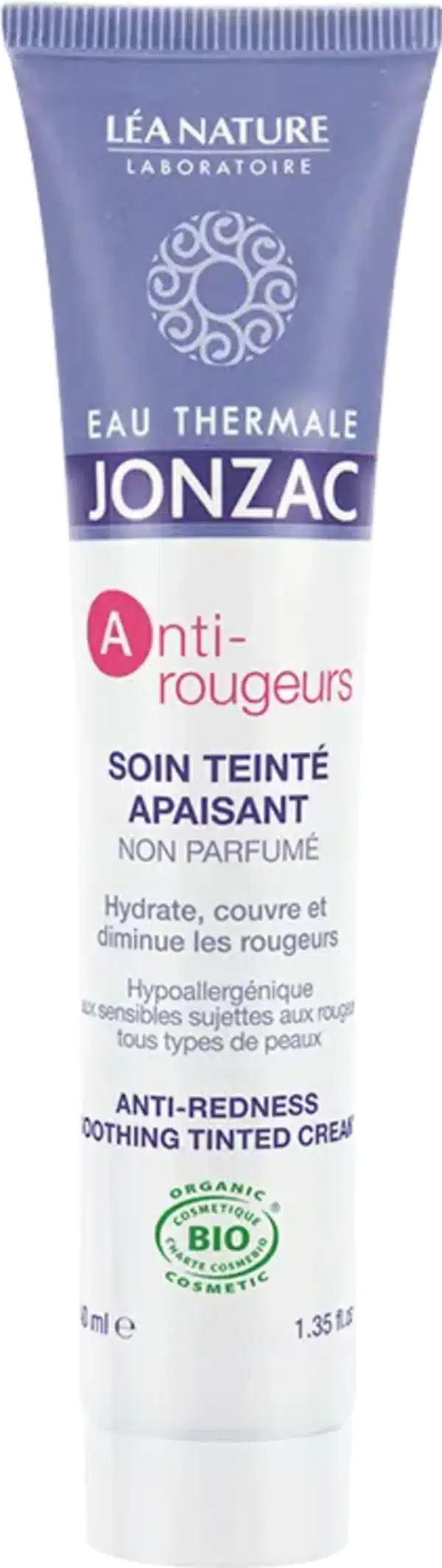 Eau Thermale JONZAC Anti-rougeurs Soothing Tinted Cream - 40 ml