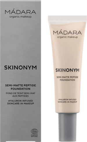 MÁDARA Organic Skincare SKINONYM Semi-Matte Peptide Foundation - 15 Stone