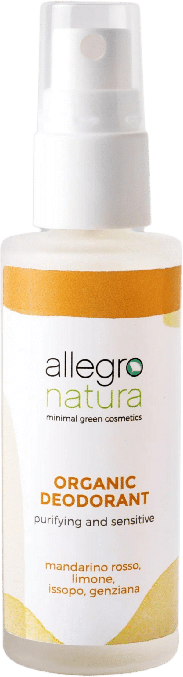 allegro natura Red Mandarine & Lemon Purifying & Sensitive Deodorant - 30 ml