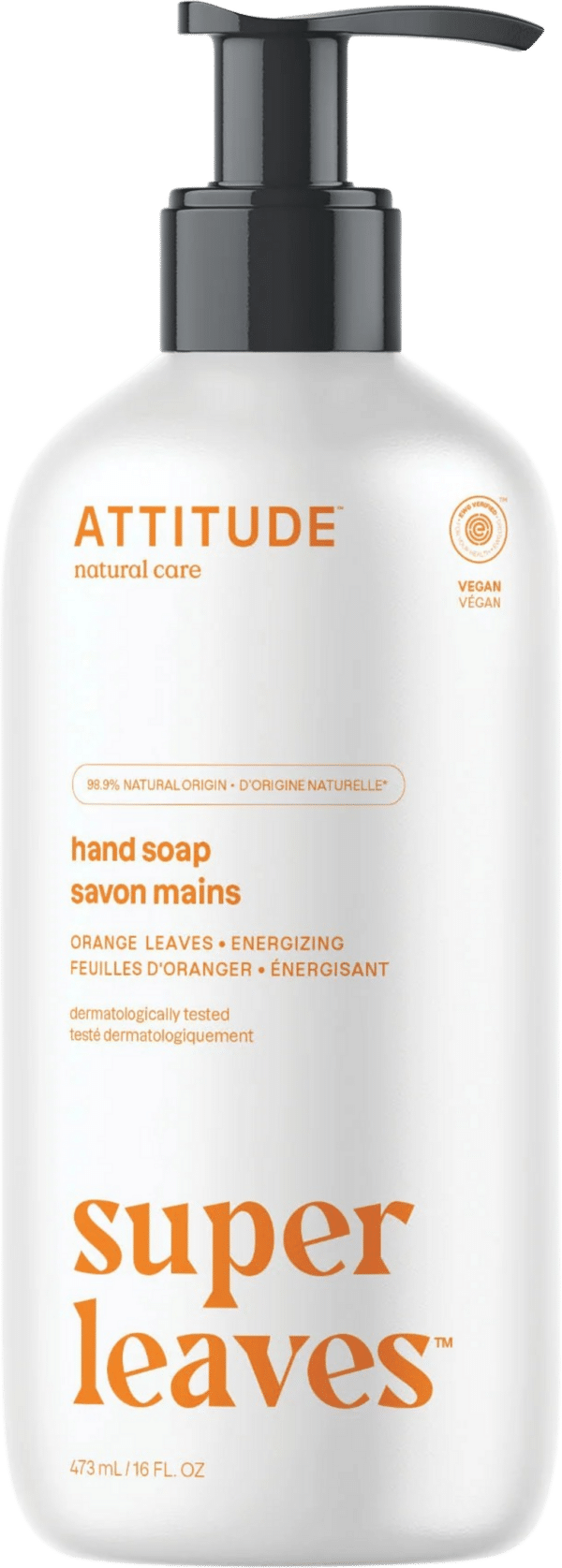 ATTITUDE Super Leaves Hand Soap Orange Leaves - 473 ml