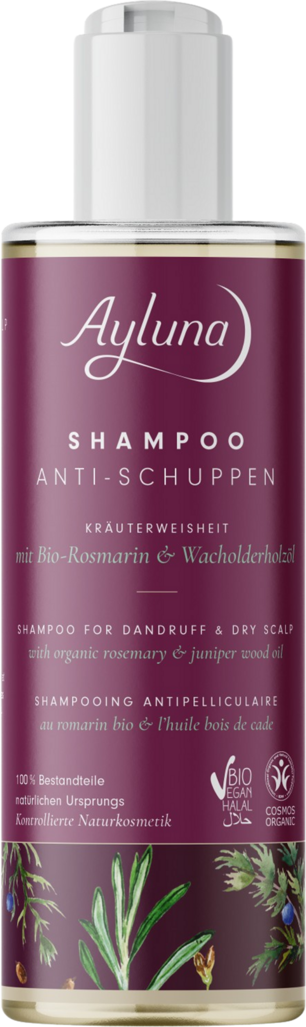 Ayluna Shampoo Kräuterweisheit - 250 ml