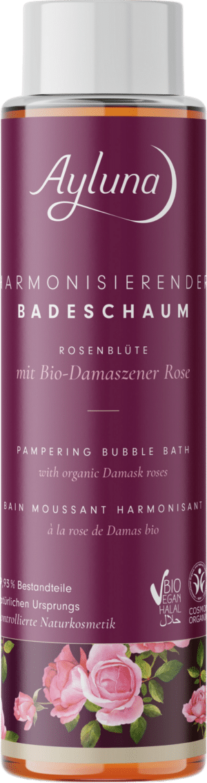 Ayluna Harmonisierender Badeschaum Rosenblüte - 400 ml