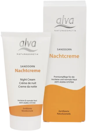 Alva Sanddorn Nachtcreme - 50 ml