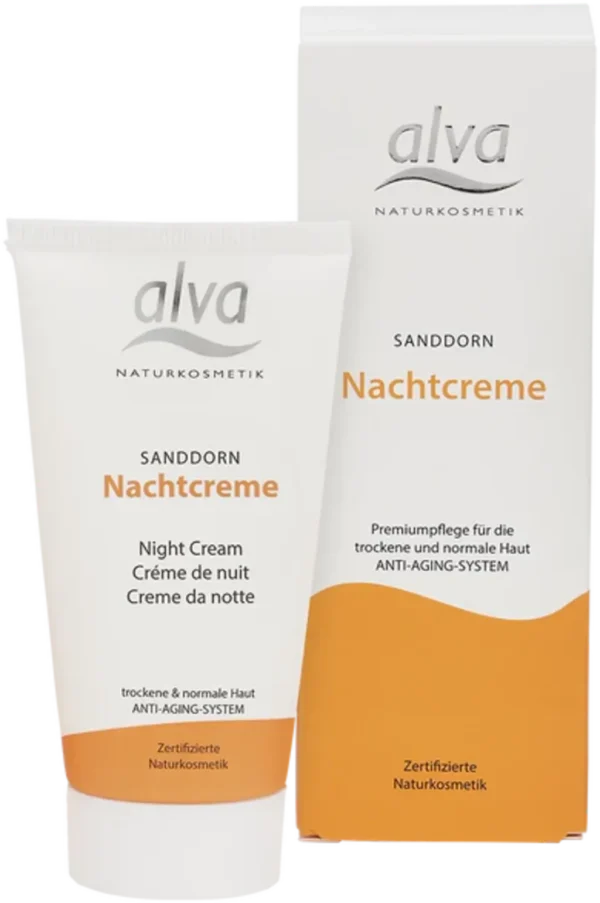 Alva Sanddorn Nachtcreme - 50 ml