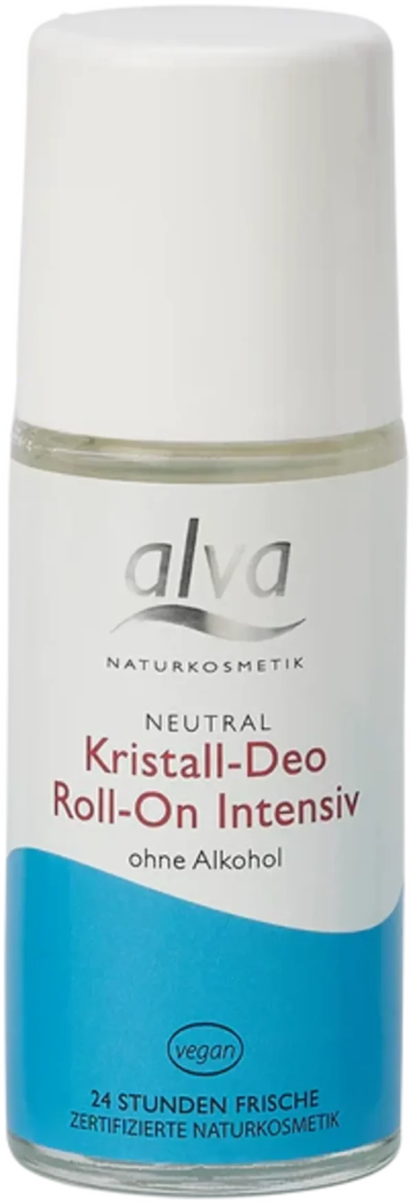 Alva Kristall Roll-on-Deo "Intensiv" - 50 ml