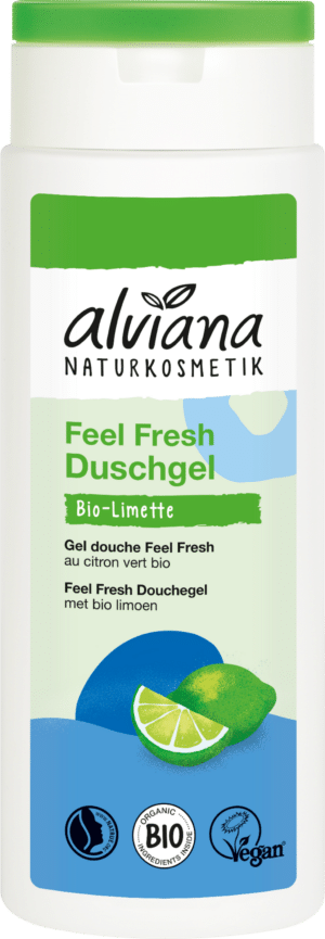 alviana Naturkosmetik Feel Fresh Duschgel Bio-Limette - 250 ml