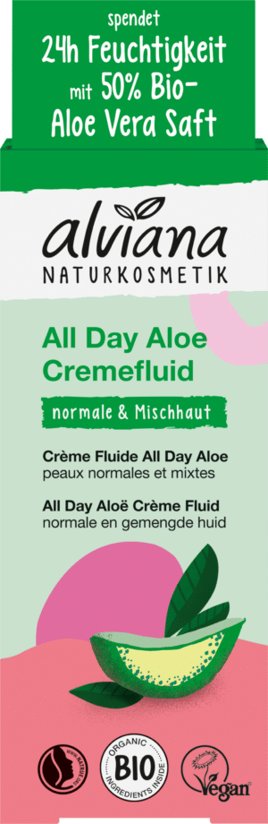 alviana Naturkosmetik All Day Aloe Cremefluid - 50 ml