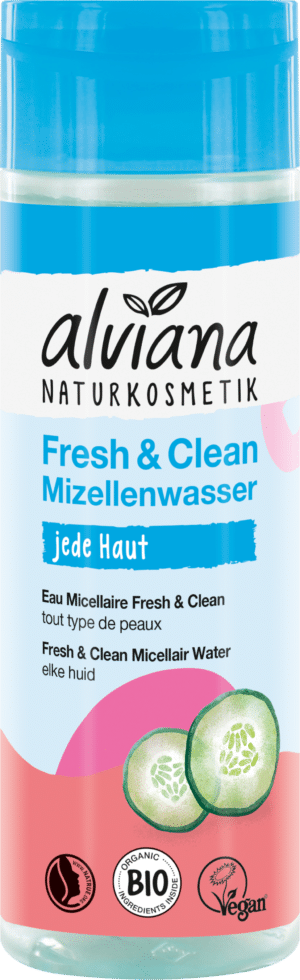 alviana Naturkosmetik Fresh & Clean Mizellenwasser - 200 ml