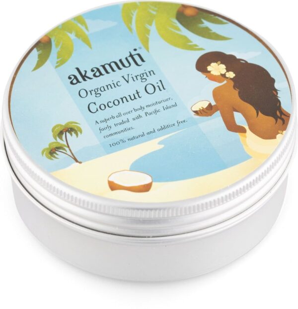 akamuti Organic Fairtrade Coconut Oil - 50 g