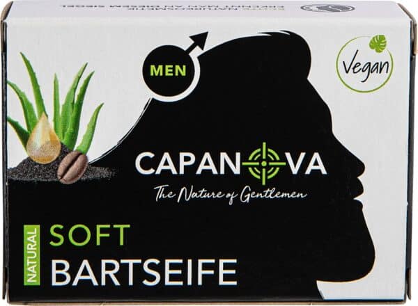 Capanova Natural Soft Bartseife - 70 g