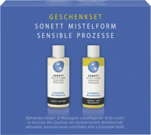 Sonett MISTELFORM SENSIBLE PROZESSE Geschenkset Massageöl & Body Lotion - 1 Set