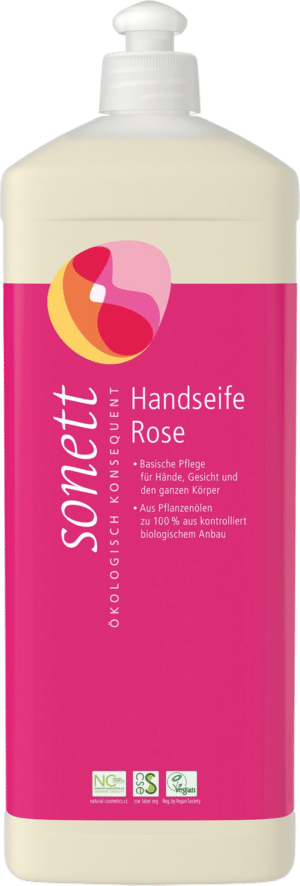 Sonett Handseife Rose - 1 l