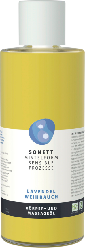 Sonett MISTELFORM SENSIBLE PROZESSE Körper- und Massageöl - 485 ml Lavendel-Weihrauch