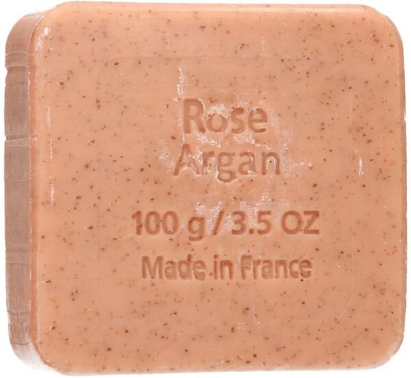 Savon du Midi Peeling-Seife mit Arganöl - Rose-Argan