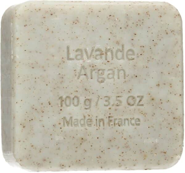 Savon du Midi Peeling-Seife mit Arganöl - Lavendel-Argan