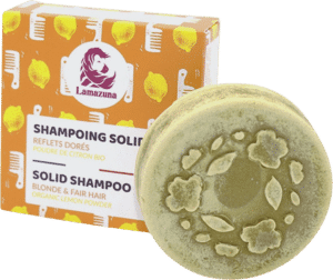 Lamazuna Festes Shampoo Zitronenpulver - 70 g