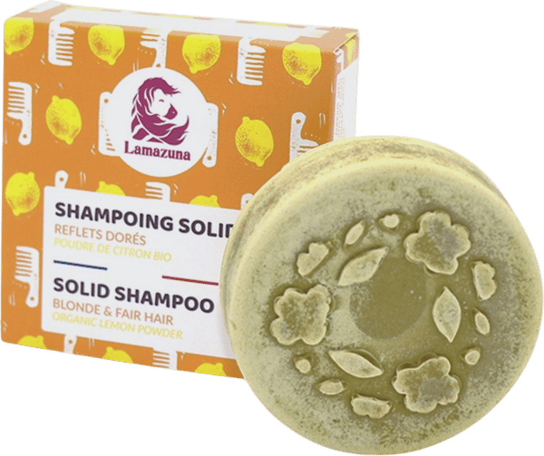 Lamazuna Festes Shampoo Zitronenpulver - 70 g