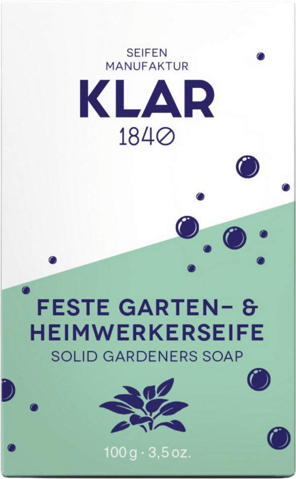 KLAR Garten- & Heimwerkerseife - 100 g