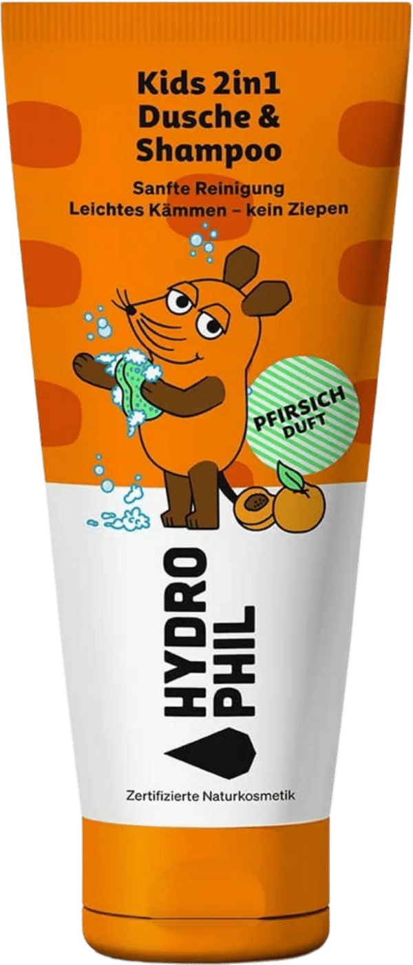 Hydrophil Kids 2in1 Dusche & Shampoo - Die Maus