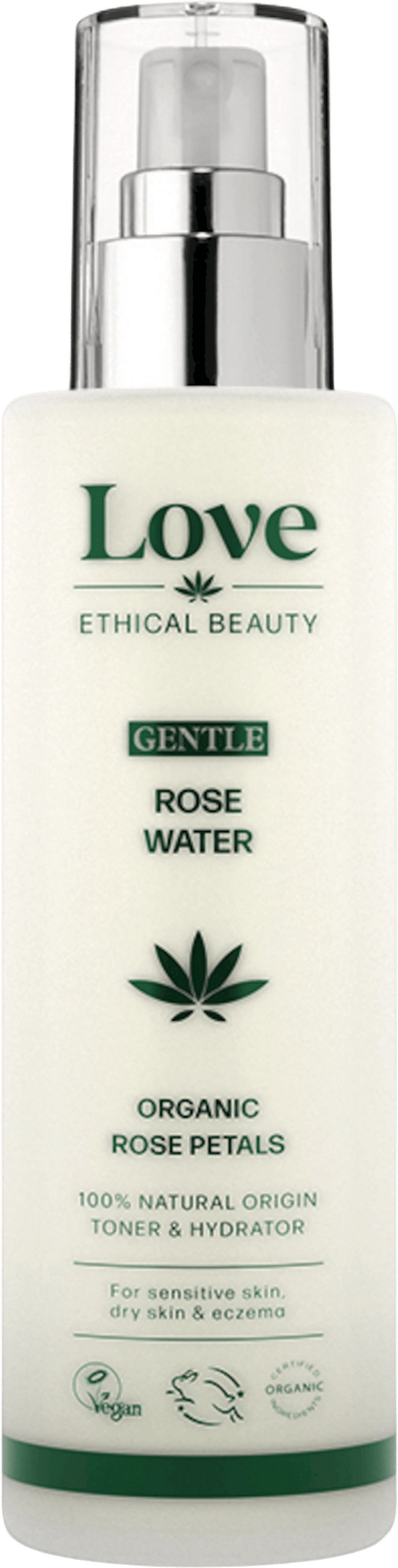 Love Ethical Beauty Gentle Rose Water - 100 g