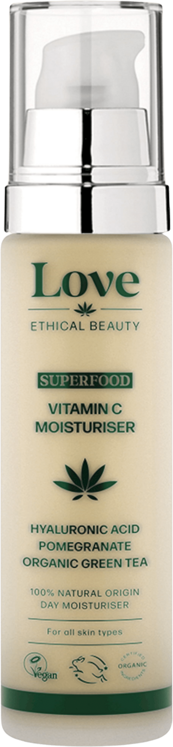 Love Ethical Beauty Superfood Vitamin C Moisturiser - 50 g