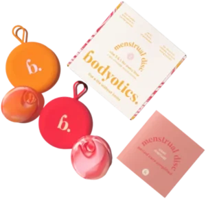 bodyotics Deluxe Soft Menstruationsscheibe - Pink & Orange