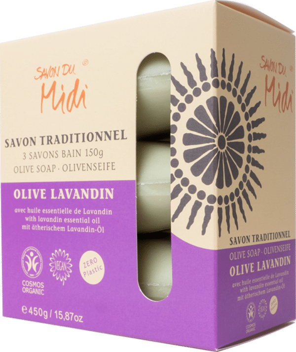 Savon du Midi Olivenseife Set - Lavendel