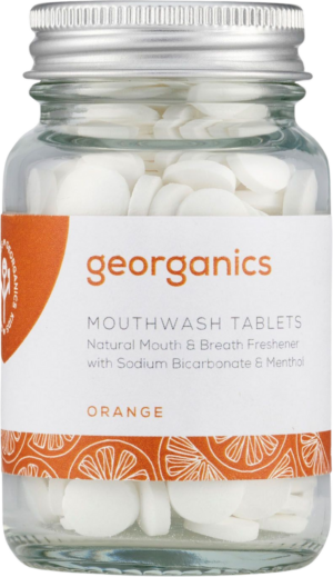 georganics Mouthwash Tablets - Orange