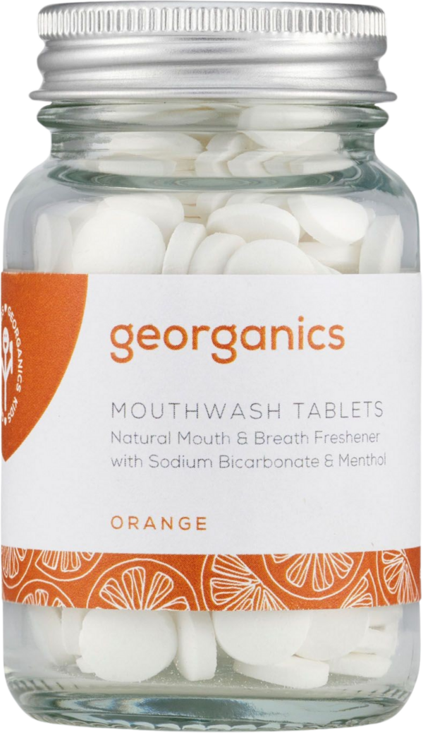 georganics Mouthwash Tablets - Orange