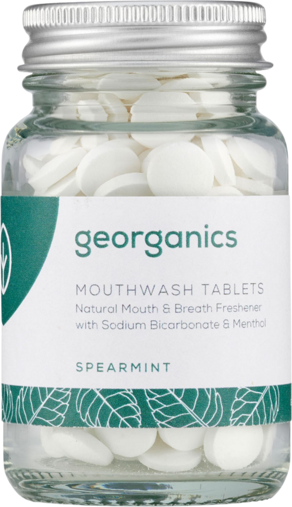 georganics Mouthwash Tablets - Spearmint