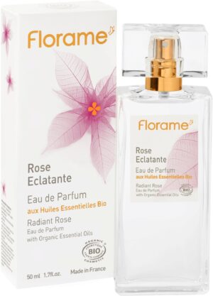 Florame Eau de Parfum Rose Eclatante (Strahlende Rose) - 50 ml