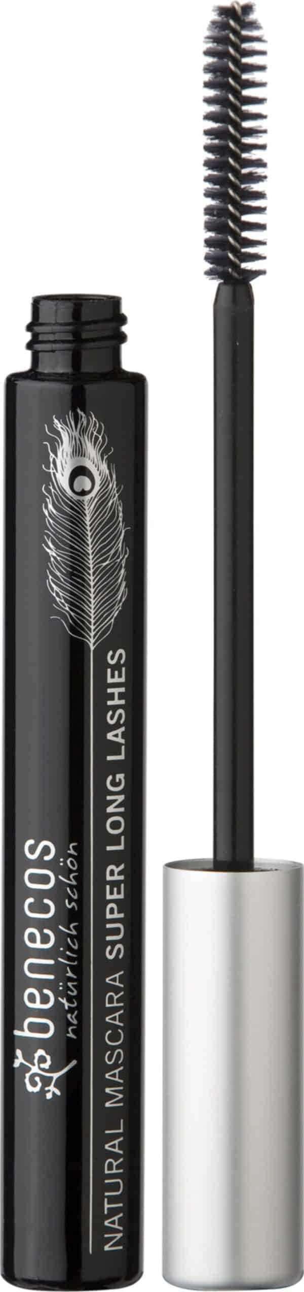 benecos Natural Mascara Super Long Lashes - Carbon black